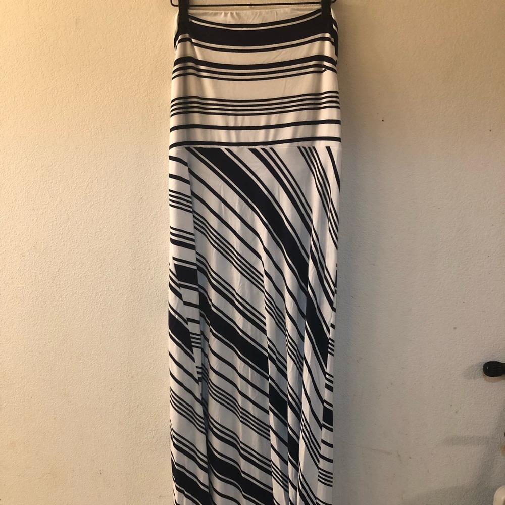 Banana Republic Striped Maxi Dress Size XL